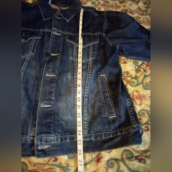 Artful Dodger (DEATH OF A CRAFTSMAN) Raw Blue Embroidered Denim Jacket Men's 2XL - Picture 13 of 16